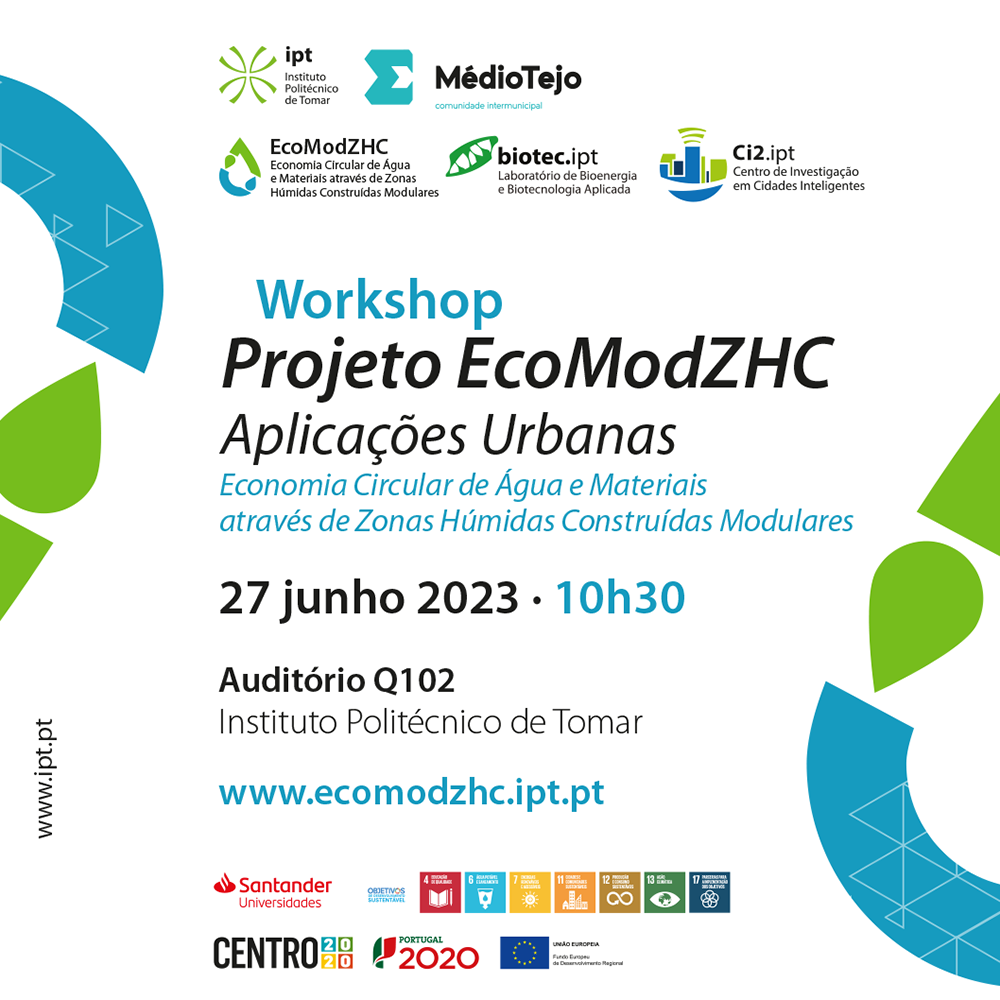 Workshop EcoModZHC - Aplicações Urbanas - 27 de junho de 2023 - 10h30